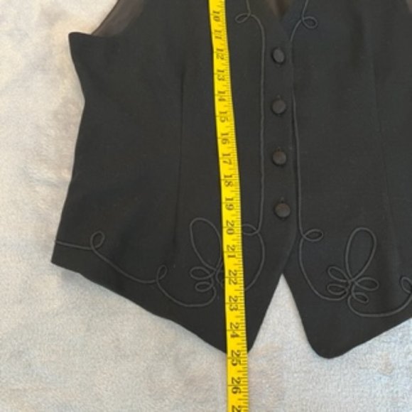 Susan Bristol Women's Wool Vest Medium - Picture 5 of 15